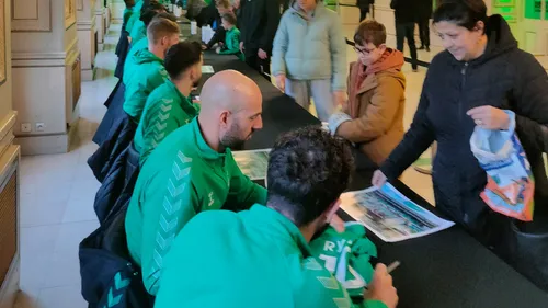 Saint-Etienne : les Verts en séance de dédicaces ce mercredi