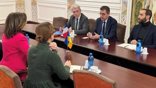 Saint-Etienne : Gaël Perdriau est en Ukraine 