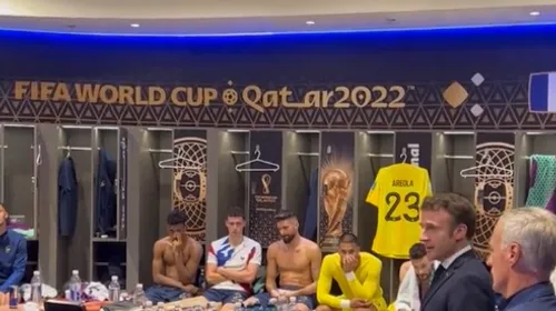 "Fiers de vous" les mots d'Emmanuel Macron envers les Bleus