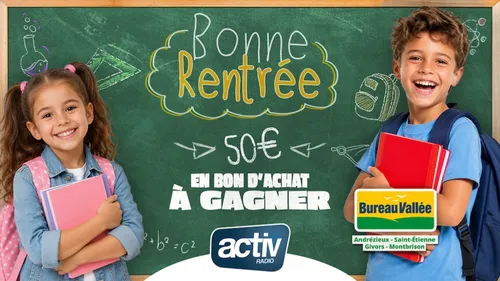 Bonne rentrée avec Bureau Vallée ! 