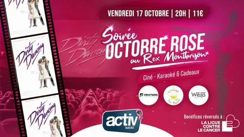 Soirée Octobre Rose au REX de Montbrison 