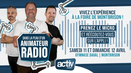 Dans la peau d'un animateur à la Foire de Montbrison