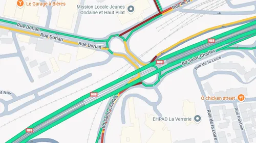 Accident à Firminy : retour à la normale au niveau de la M3