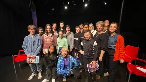 Saint-Étienne : Des collégiens en dispositif ULIS ont interviewé...