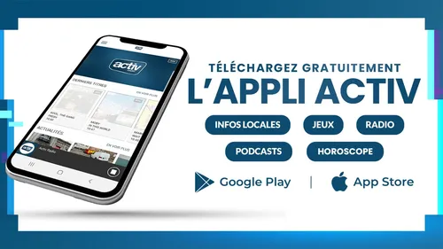 Téléchargez l'appli ACTIV sur iPhone et Android