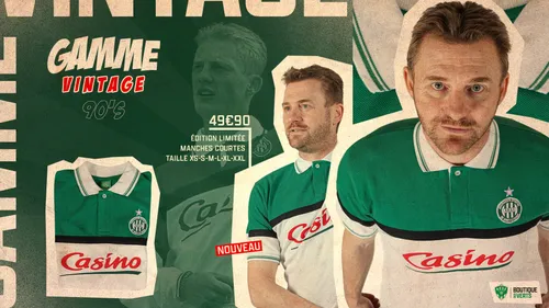 L'ASSE met en vente un maillot vintage 