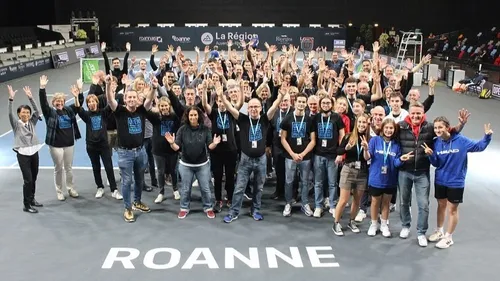 Tennis : vis ma vie de bénévole à l'Open de Roanne