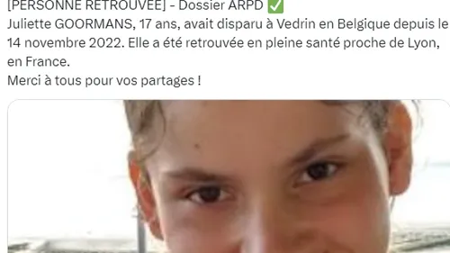 Auvergne-Rhône-Alpes : une Belge retrouvée un an et demi après sa...