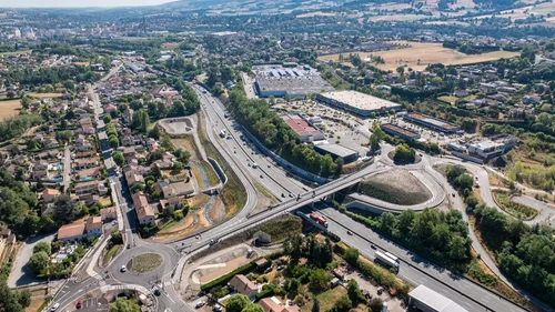 Saint-Chamond : le demi-échangeur de la Varizelle est désormais...