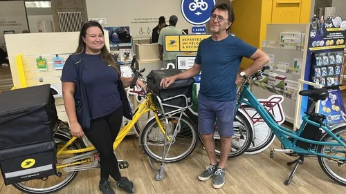 Saint-Étienne : la Poste commercialise les anciens vélos...