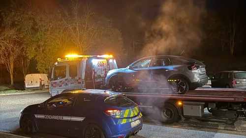 Loire : Une voiture placée en fourrière suite à un gros excès de...