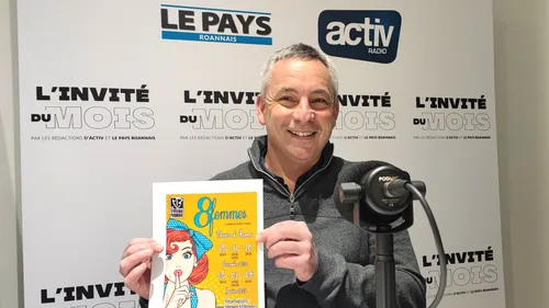 David Dormoy (Les Tréteaux Roannais) invité du mois des rédactions...