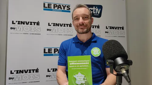 Denis Beauchamp invité du mois des rédactions d'Activ Radio et du...