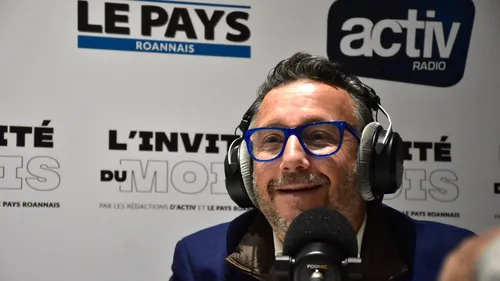 Yves Nicolin invité du mois des rédactions d'Activ Radio et du Pays...