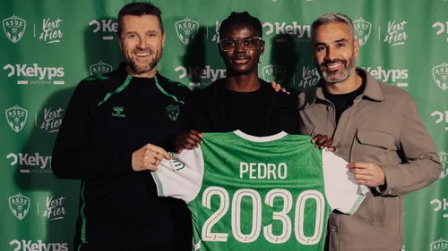 ASSE : Kévin Pedro prolonge l'aventure avec les Verts jusqu'en 2030 !