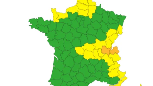  La Haute-Savoie et l'Ain en vigilance orange neige-verglas, la...