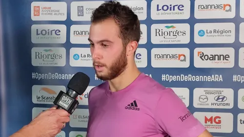 Tennis : Hugo Grenier éliminé d'entrée à Roanne, Hugo Gaston se...
