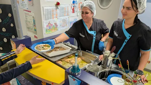 Roanne : menu étoilé pour les écoliers !