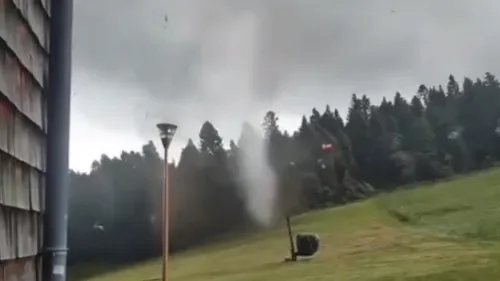 [VIDEO] Une mini-tornade à Chalmazel, une personne blessée 