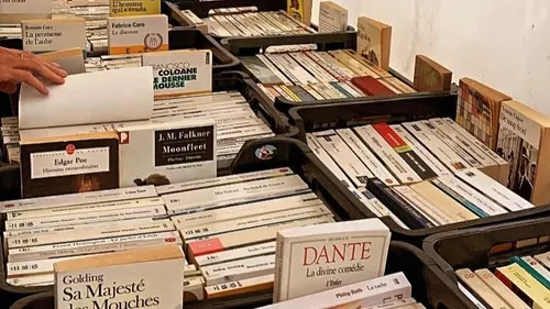 Saint-Etienne : une vente de livres d'occasion organisée par le...