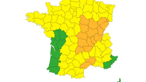 La Loire placée en vigilance orange aux orages 