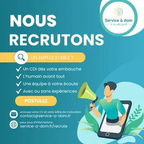 Aide à Domicile (H/F)