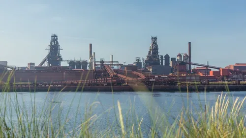 Le ministre de l'industrie à Dunkerque et Réty, ce lundi 