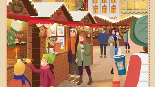 LE VILLAGE DE NOËL DE LILLE AVEC RADIO CONTACT !