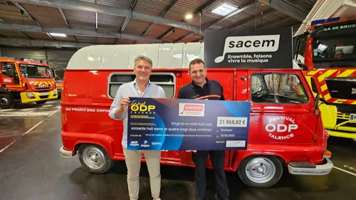 L'énorme don de la SACEM au festival ODP Talence 
