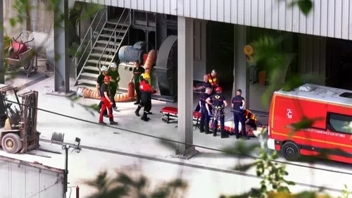 Lumbres: Un blessé grave à la cimenterie