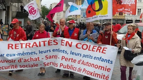 Les retraités battent le pavé ce jeudi