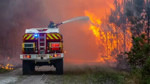 Neufchâtel-Hardelot : 6 000 m² de sous-bois détruits par un feu de...