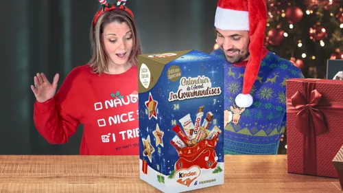 GAGNEZ VOTRE CALENDRIER DE L'AVENT KINDER SUR CONTACT FM !