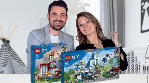 GAGNEZ VOTRE ENSEMBLE LEGO CITY SUR CONTACT FM !