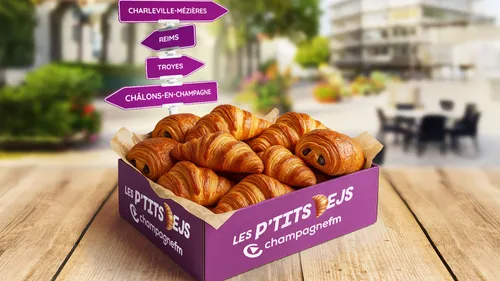 PRENEZ UN PETIT DEJEUNER AVEC LES ANIMATEURS DE CHAMPAGNE FM