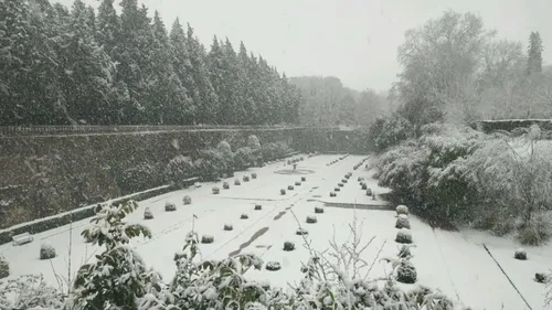 Il a neigé sur nos départements