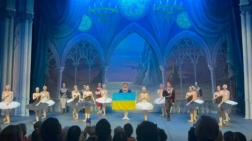 Le Touquet: Le grand ballet de Kiev a dansé pour l'Ukraine