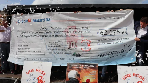 Plus de 62 000 euros remis à la Ligue contre le Cancer dans les...