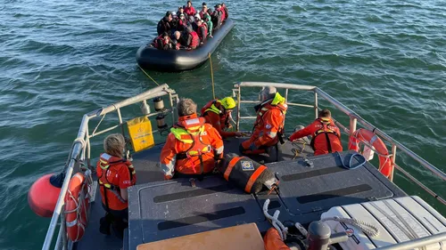 Crise migratoire:  Plus de 80 migrants secourus ce matin en mer