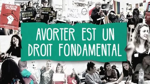 Un rassemblement pour défendre le droit à l’avortement organisé...