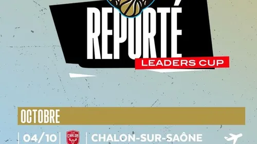 Cas de Covid 19 : match annulé ce mardi pour le Champagne Basket 