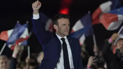 Présidentielle: Emmanuel Macron réélu président de la République 