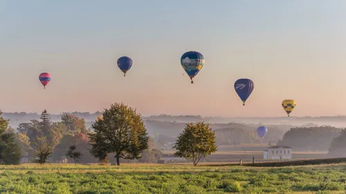 Saint-Émilion : prévues ce weekend, les Montgolfiades sont - encore...