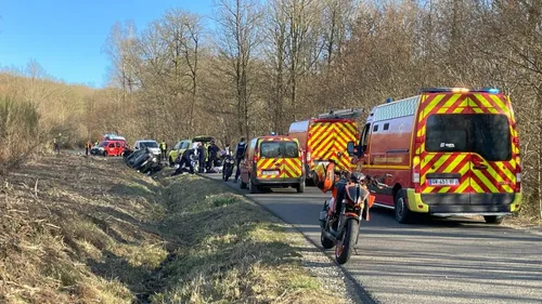 Un motard perd la vie dans un accident . 