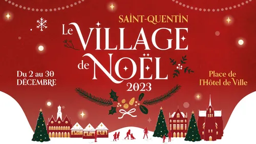 LE VILLAGE DE NOËL DE SAINT-QUENTIN AVEC RADIO CONTACT !