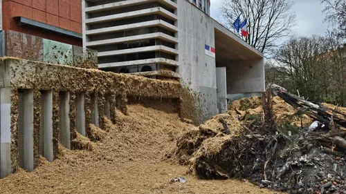 Ras-le-bol des agriculteurs : 400 tracteurs prennent d'assaut les...