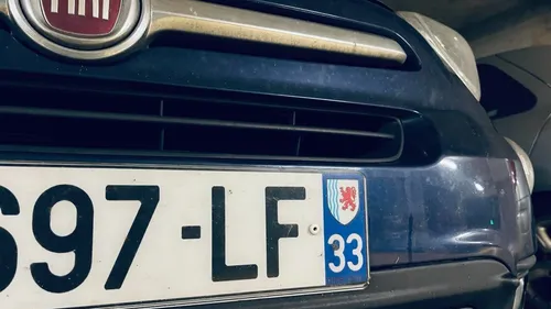 La Gironde dans le top des plaques d'immatriculation les plus...