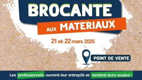 La Brocante aux Matériaux avec ValOrizon fait son grand retour!