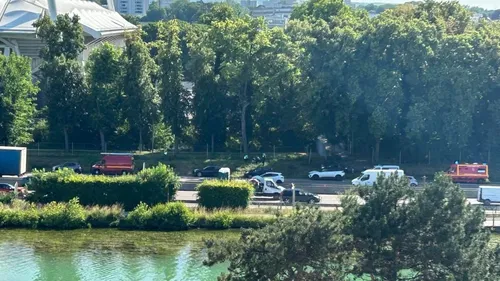 Une femme gravement blessée dans un accident .