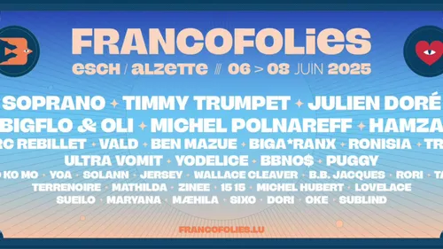 GAGNEZ VOTRE SÉJOUR VIP AUX FRANCOFOLIES ESH/ALZETTE